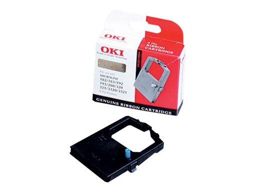 [1027541] OKI ribbon black for Microline182