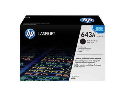 [1230847] HP MV CARTOUCHE NOIRE POUR CLJ4