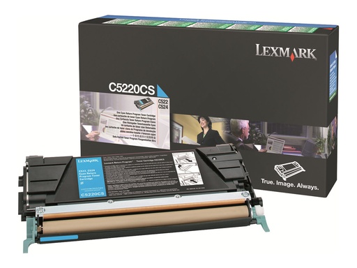 [1239665] LEXMARK TONER CYAN STANDARD LRP