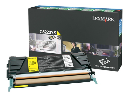 [1239667] LEXMARK TONER JAUNE STANDARD LR