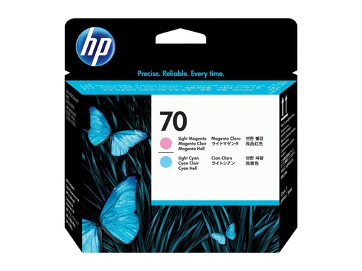 [1295042] HP NO70 TETE IMPRESSION CYAN CL