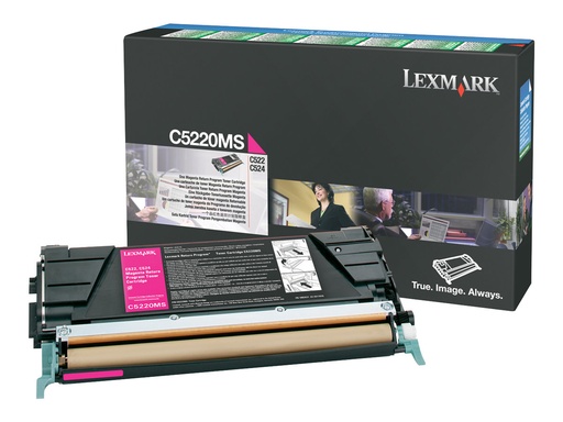 [1239666] LEXMARK TONER MAGENTA RETURN PR