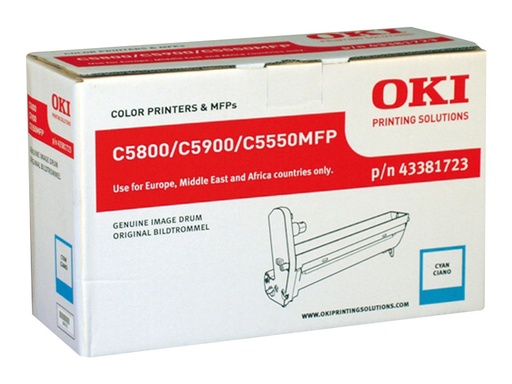 [1272129] OKI TAMBOUR CYAN 20 000 PAGES C