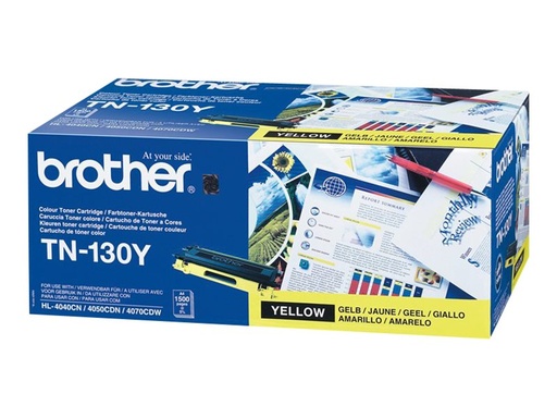 [1357702] Toner TN130Y 1500 pages a 5% jaune
