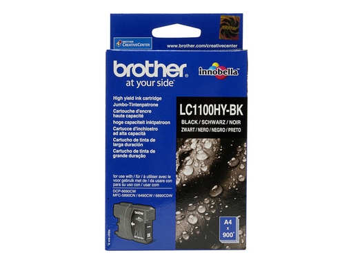 [1415862] Cartouche d'encre LC1100HYBK haute capacité noir