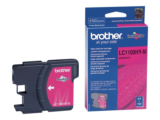 [1415864] Cartouche d'encre LC1100HYM haute capacité magenta