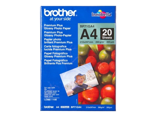 [1421612] Papier photo brillant A4 (20 feuilles)