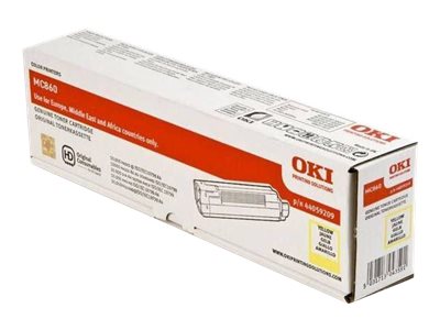 [1463481] OKI TONER-MC860-YELLOW - 10K