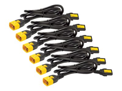 [1618854] APC 6x power cable C13 / C14 1.8m