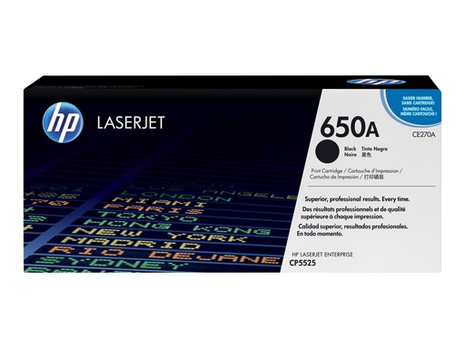 [1619638] HP Color LaserJet CE270A Black