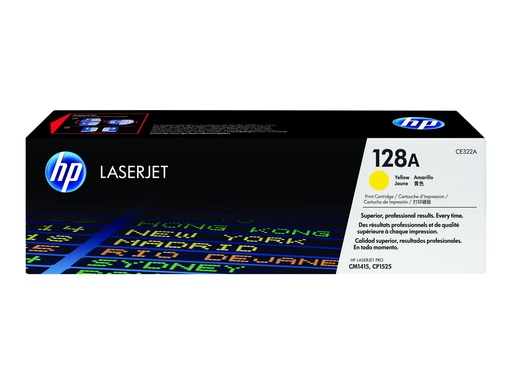 [1619649] HP 128A Yellow LaserJet Print c