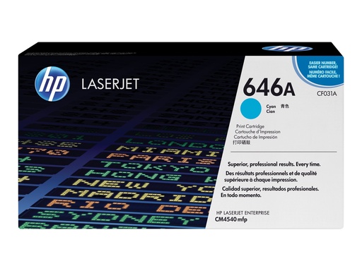 [1619653] HP Color LaserJet CF031A Cyan p