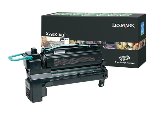 [LEXX792X1KG] LEXMARK Cartouche Toner X792 Noir 20 000 pages LRP