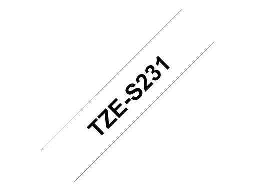 [1659481] BROTHER RUBAN NOIR/BLANC 12 MM
