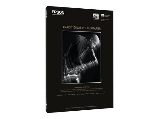 [1663586] EPSON Pap Photo Traditionnel 330g 25f