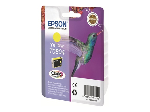[EPST080440] EPSON Cartouche Colibri T0804 Encre Claria Jaune 7,4ml