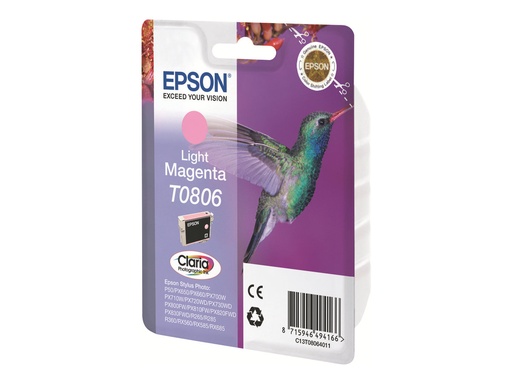 [EPST080640] EPSON Cartouche Colibri T0806 Encre Claria Magenta clair 7,4ml