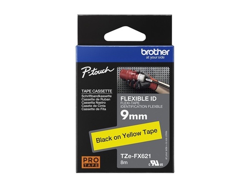 [1720384] BROTHER RUBAN 36mm Noir/jaune