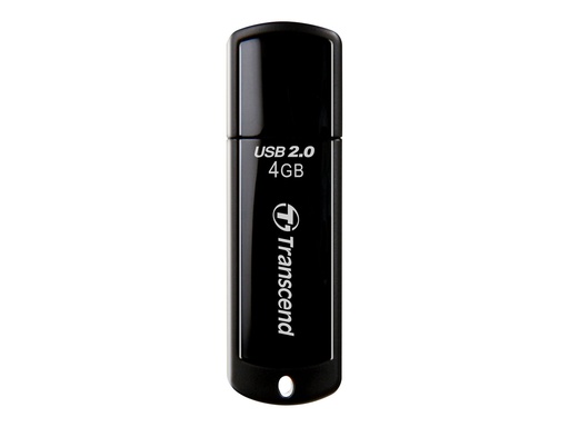 [1735334] TRANSCEND 4Go Clé USB 2.0 - Noir