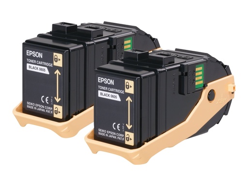 [1774801] EPSON Pack 2 toners noir AL-C93