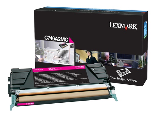 [LEXC746A1MG] LEXMARK Cartouche toner LRP mag