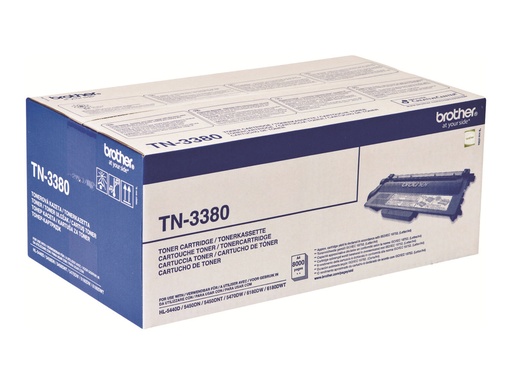 [BROTN3380] Toner TN3380 8000 pages selon norme ISO19752