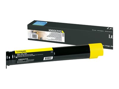 [1818933] LEXMARK XS955DE - YELLOW TONER 22K BSD