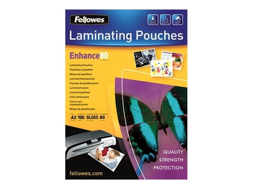 [FELLACC5306207] Fellowes pochette de plastification A3 80MIC 100PK 5306207