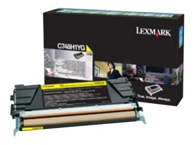 [LEXC748H3YG] LEXMARK CARTOUCHE TONER JAUNE P