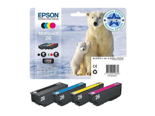 [1865524] EPSON 3LB 26 ink cartridge black w/s