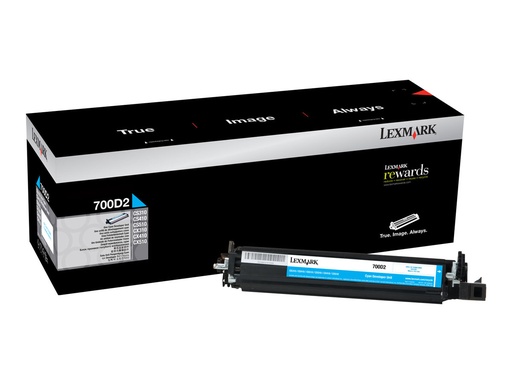 [LEX70C0D20] LEXMARK Unité de développement 700D2 Cyan 40 000 pages