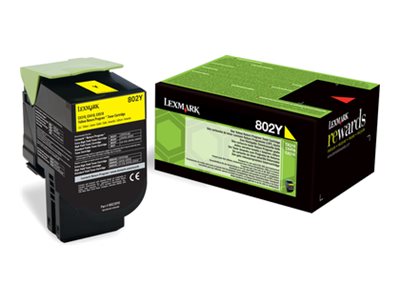 [LEX80C20Y0] Lxk CX310,410,510 Yel Rtn 1K Crtg