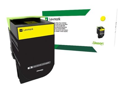 [LEX80C2SY0] LEXMARK Cartouche Toner 802SY Jaune 2 000 pages