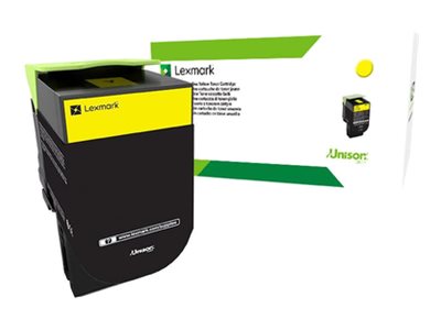 [LEX70C2HYE] LEXMARK Cartouche toner 702HYE HC Jaune Corporate 3000 pages