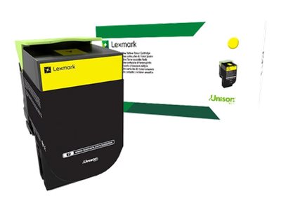 [LEX80C2HY0] LEXMARK Cartouche Toner 802HY Haute Capacité Jaune 3 000 pages