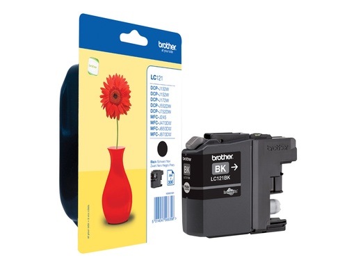 [BROLC121BK] Cartouche d'encre noire LC121BK