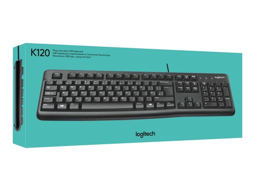 [2028240] LOGI K120 Corded Keyboard black FRA