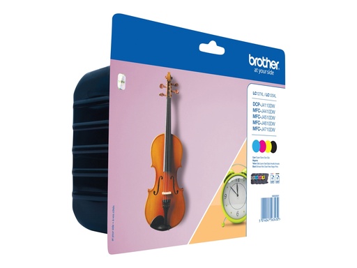 [BROLC127XLVAL] Cartouche d'encre LC127XL 4 couleurs