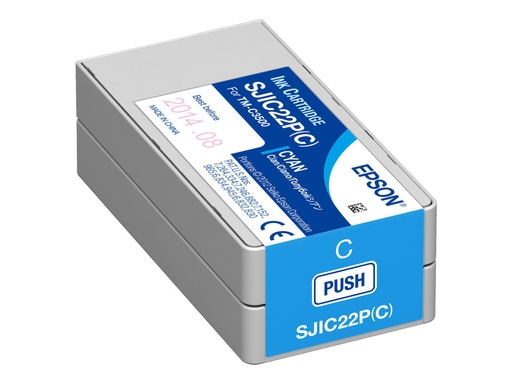 [2083640] EPSON 1LB SJIC22P C ink cartridge cyan