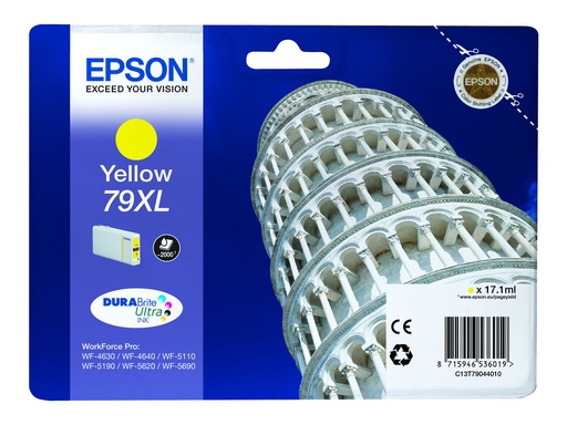 [EPST790440] EPSON Cartouche Encre Tour de Pise 79XL Jaune 2 000 pages