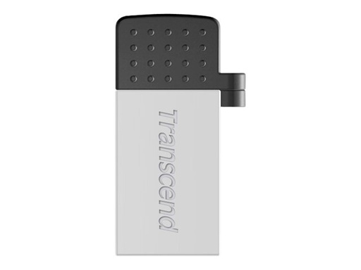 [8635669] TRANSCEND 16Go Clé USB 2.0 OTG Argentée