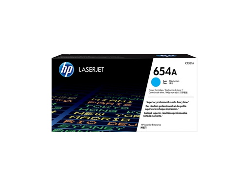 [2101544] HP 654A Cyan Toner