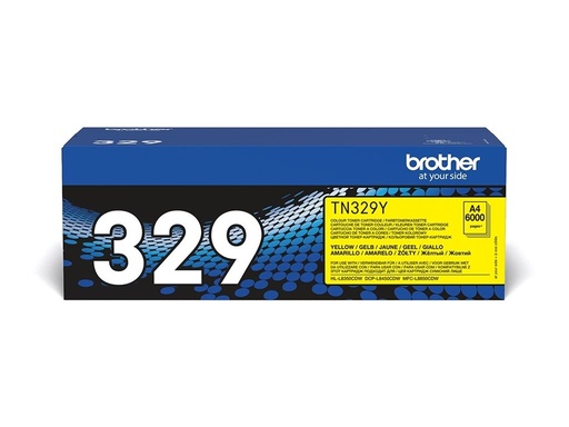 [BROTN329Y] Toner TN329Y 6000 pages a 5% jaune
