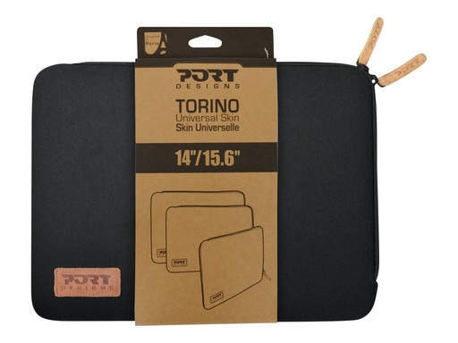 [2139708] PORT TORINO 15,6p sacoche slim Noire