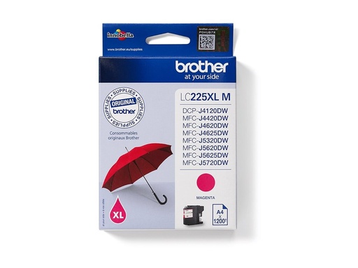 [BROLC225XLM] Cartouche d'encre LC225XLM Magenta 1200 pages