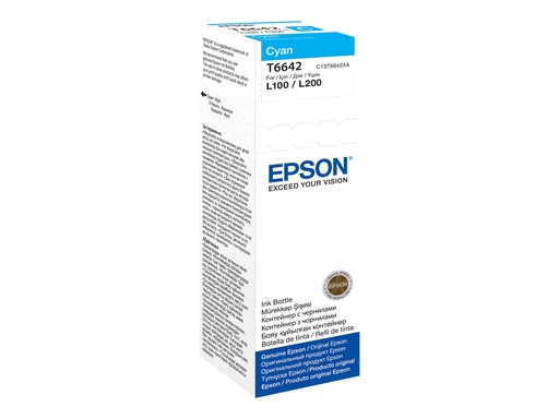 [EPST664240] EPSON Bouteille Encre Ecotank 664 Cyan 70ml