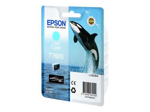 [2305742] EPSON Ink T7605 Light Cyan