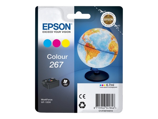 [2306637] EPSON 2LB 267 ink cartridge cyan w/s