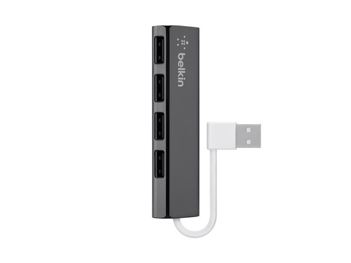[2310897] BELKIN Hub de Voyage 4 Ports USB 2.0 Noi