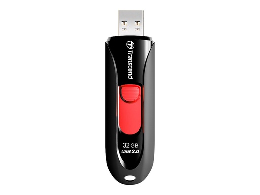 [2343144] TRANSCEND 32Go Clé USB 2.0 - Noir